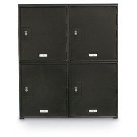 22 x 26" x 16" - "D" Size Doors - 4 Dial Combination Lock - Personal Privacy Lockers