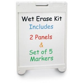 22 x 28" Optional Wet Erase Kit