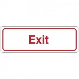 Exit Directional Sign