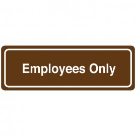 Employess Only Directional Sign
