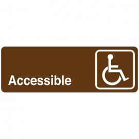 Accessible Directional Sign
