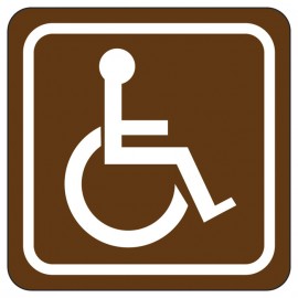 Wheelchair Directional Sign