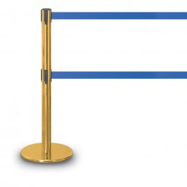 Gold Polished Double Tape Posts- 1300 Series 12'