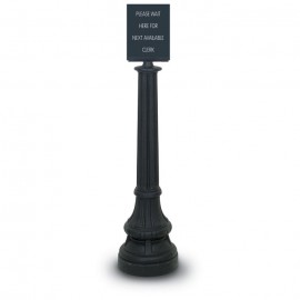 Sign Finial Formal Colonial Rope Posts- 1400 Series