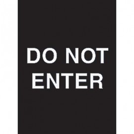 7 x 11" Do Not Enter Acrylic Sign