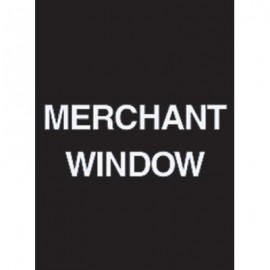7 x 11" Merchant Window Acrylic Sign