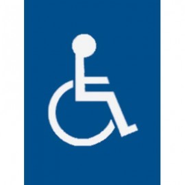 9 x 12" Wheelchair Acrylic Sign
