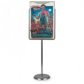 22 x 28" Chrome Sign/Poster Pedestal Holder