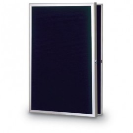 24 x 36" Slim Style Radius Framed Enclosed Letterboard
