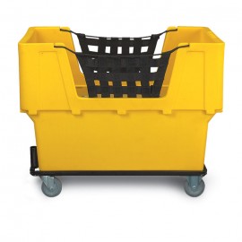 48 x 31 1/2" x 37" Plastic Basket Truck